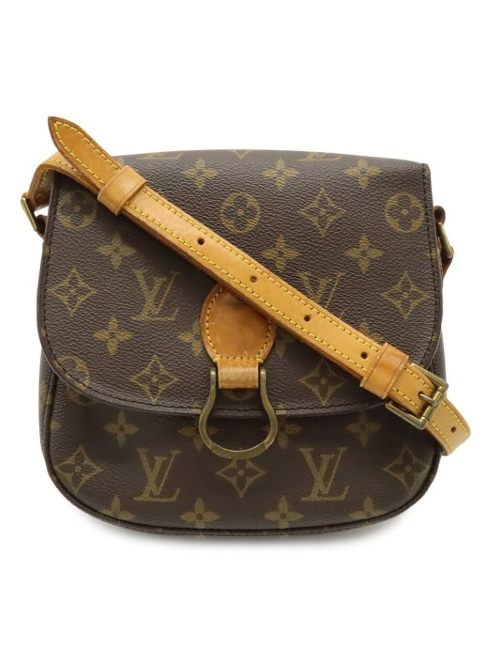 Louis Vuitton Monogram Saint Cloud MM 18 Shoulder Bag Pochette